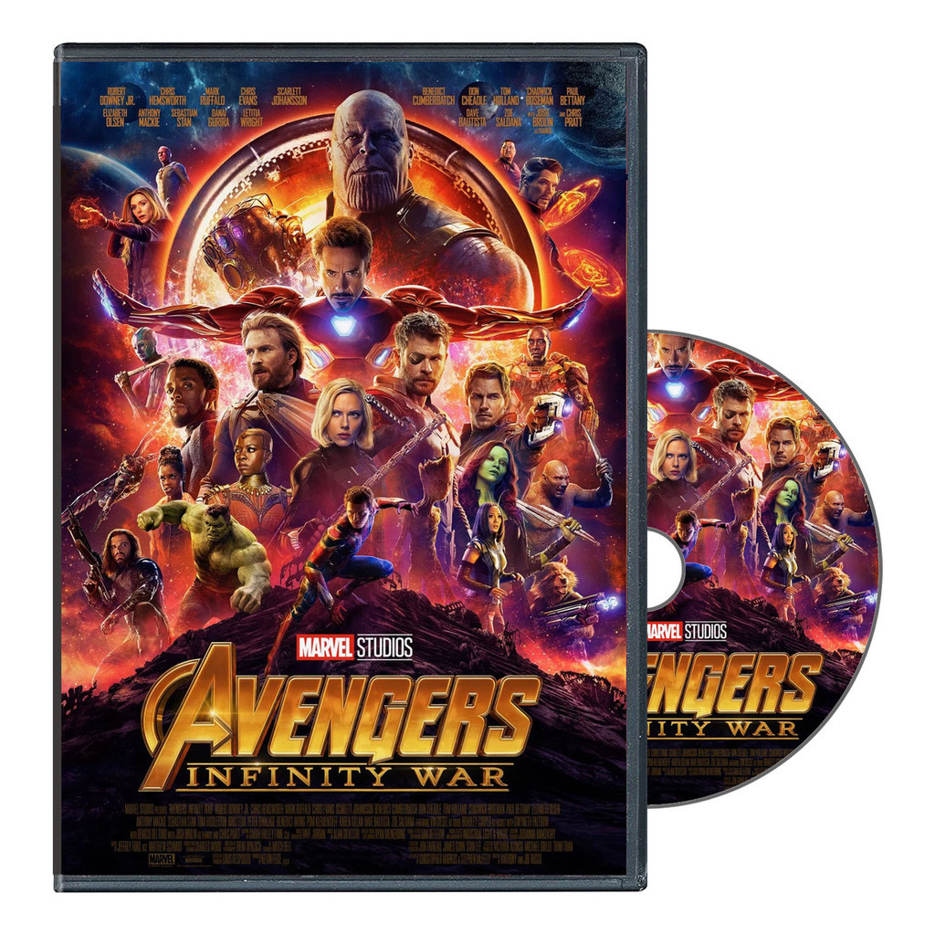 Dvd Vingadores: Guerra Infinita 2018 | Shopee Brasil
