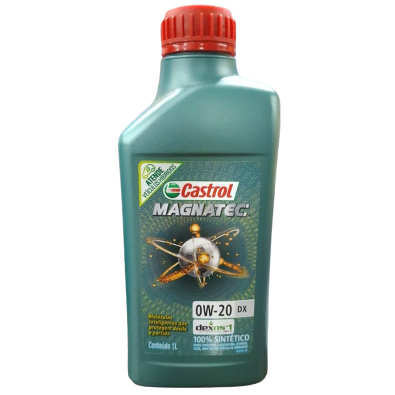 Óleo de Motor Castrol Magnatec 0w-20 DX Dexos 1 Gen 3 100% Sintético ...