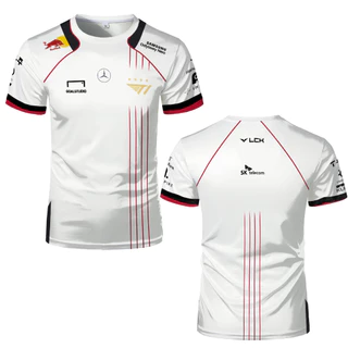 Uniforme Masculino T1 Worlds 2024 Camisa E-sports