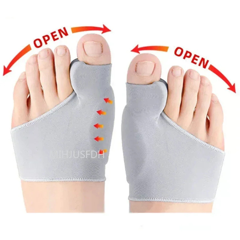 Separador De Dedos Do P&eacute; H&aacute;lux Valgus Joanete Corretor Ortop&eacute;dico P&eacute;s Osso  Polegar Ajustador Corre&ccedil;&atilde;o Pedicure Meia Alis | Shopee Brasil