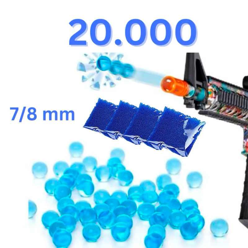 bolinhas de gel para aminha desidratadas 5.000, 10.000, 15.000 ou 20.000 .30000 bolinhas