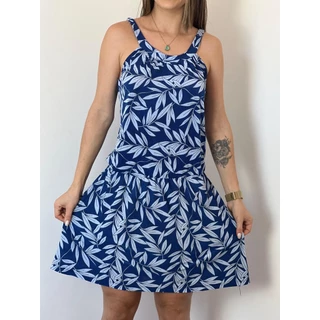 Kit 3 Vestido Feminino em Malha Fria Estampado Alcinha Vestido Verão Liganete