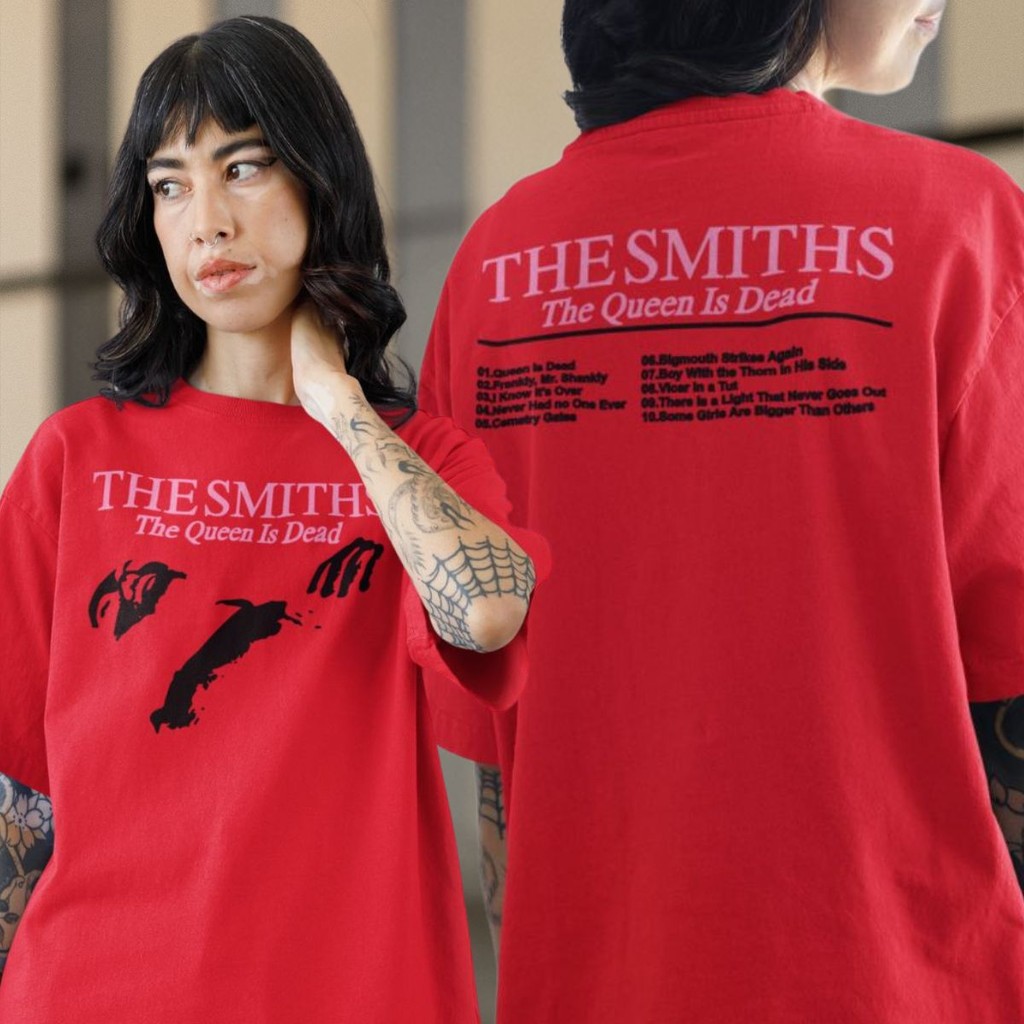 Camiseta Tshirt The Smiths Album The Queen Is Dead Banda De Rock