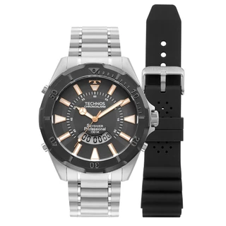 Relógio Technos Masculino Skydiver Bicolor - WT2050AV/T1F