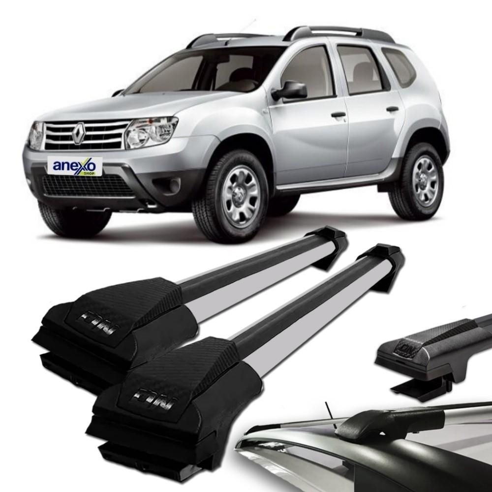 Rack de Teto Renault Duster 2010 a 2015 Stoned 18401 Travessa Larga ...