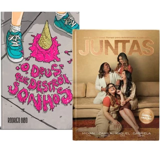 Kit 2 Livros | Juntas Capa Dura + O Deus que Destrói Sonhos Capa Dura em Oferta na Shopee