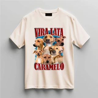 Camiseta Vira-Lata Caramelo Tycoon Lançamento Cachorro Caramelo Meme Cachorrinhos