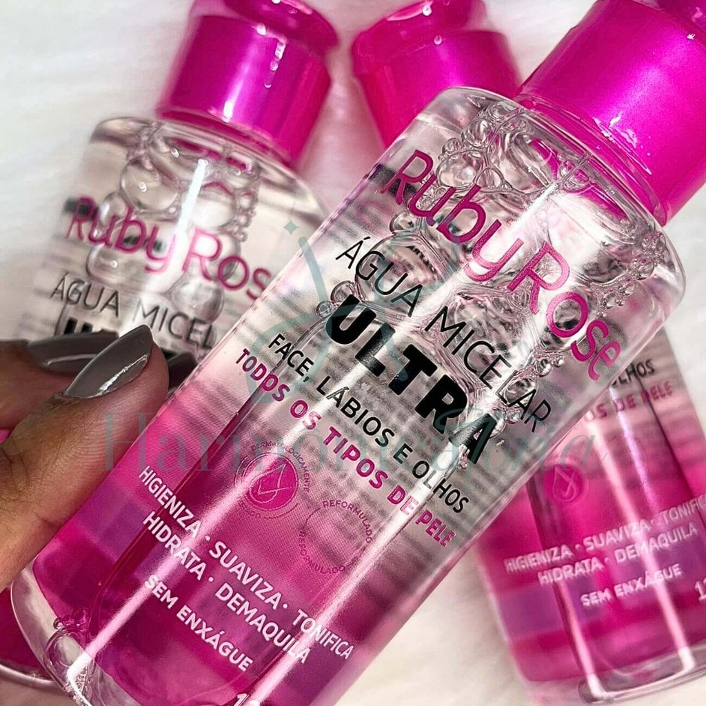 Água Micelar Ultra Ruby Rose 120ml - UNHB300 | Shopee Brasil