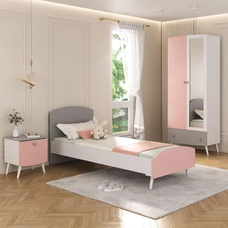 Quarto Infantil Completo para Colchão 188x78cm Doçura Multimóveis MP4331 em Oferta na Shopee
