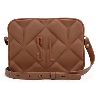 Bolsa Emborrachada Santa Lolla Feminina Transversal de Ombro