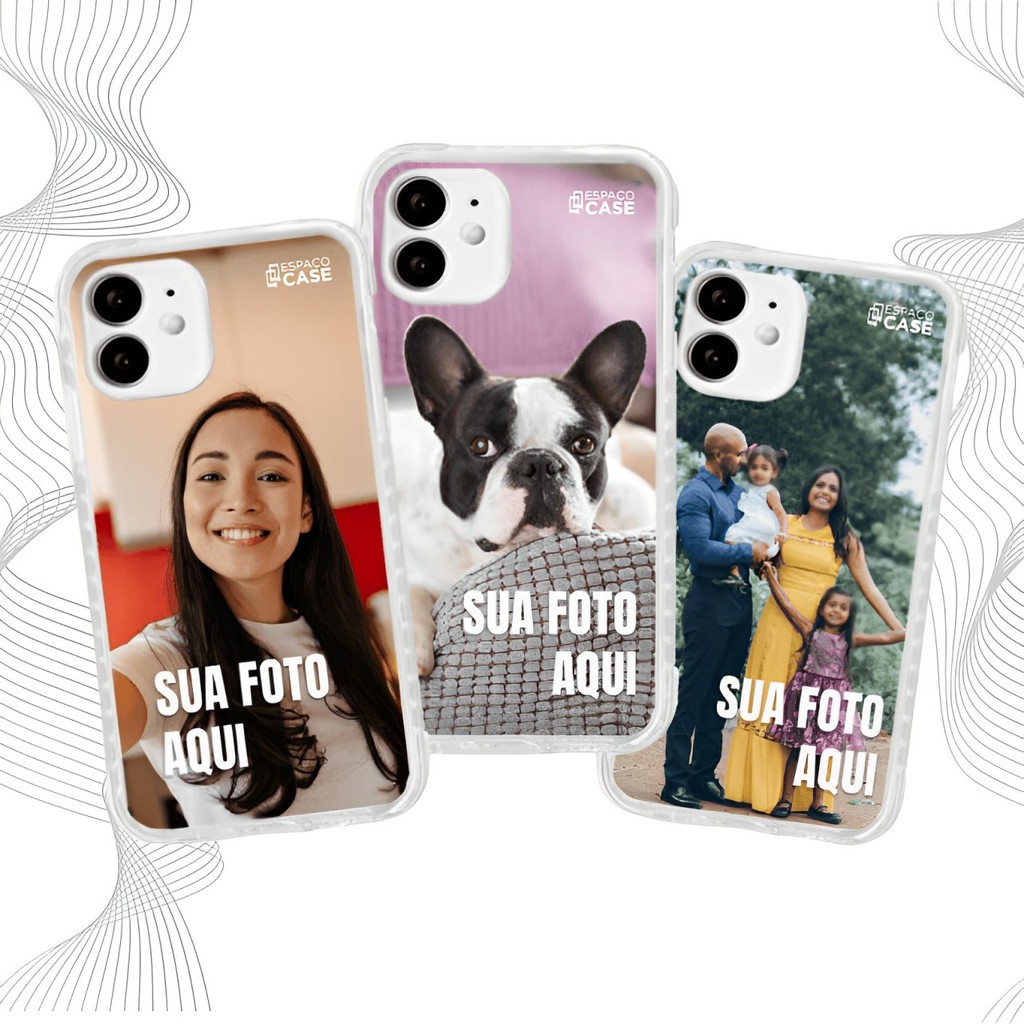Capa Personalizada Anti-Impacto para iPhone