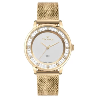 Relógio Technos Feminino Brilho Dourado - 2035MZC/1K