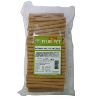 Bifinho Macio Palito - PLURI-PET - Sabor Frango - 1 Kg em Oferta na Shopee