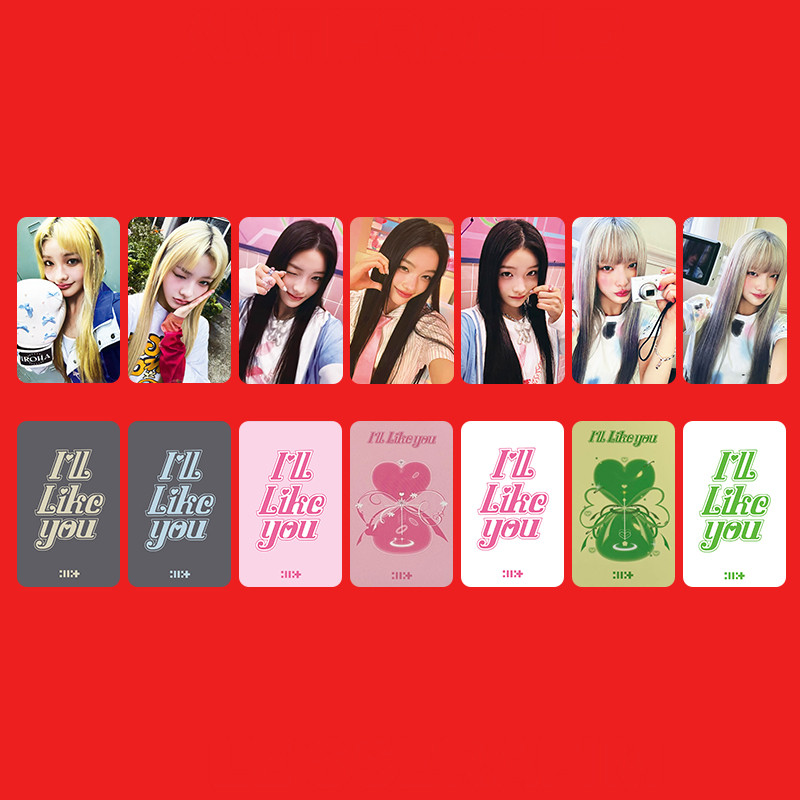 5-7pcs ILLIT Eu Lingll LIKE YOU Lomo Cards 2o min Álbum BETWEET