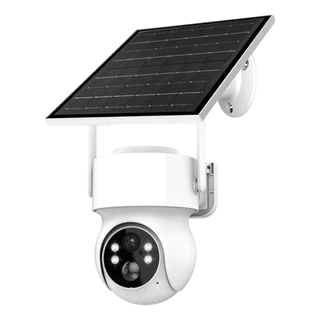 Câmera Ip Wifi De 4 Mp Alimentada Por Energia Solar App Icee