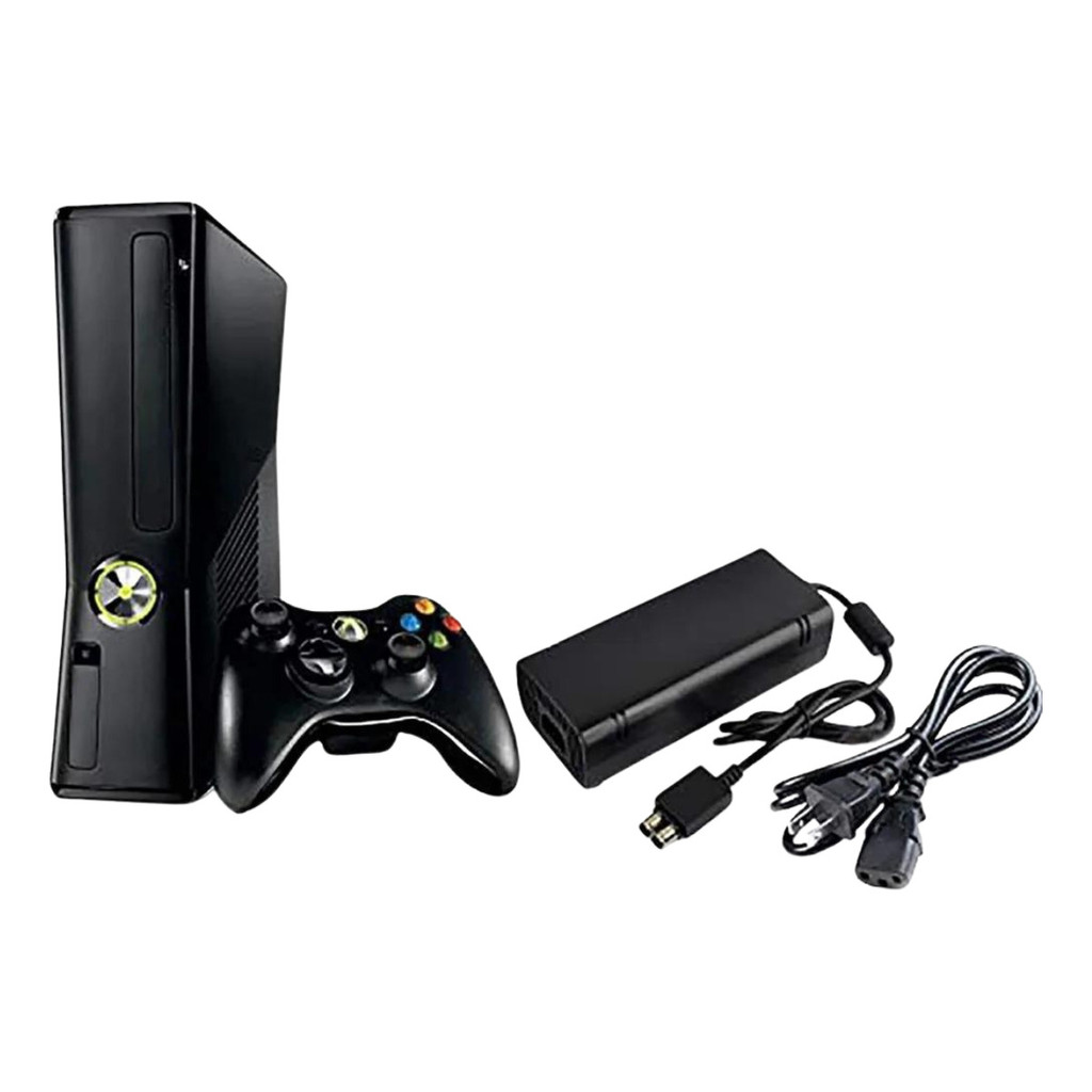 Microsoft Xbox 360 S Black 4GB orders Console