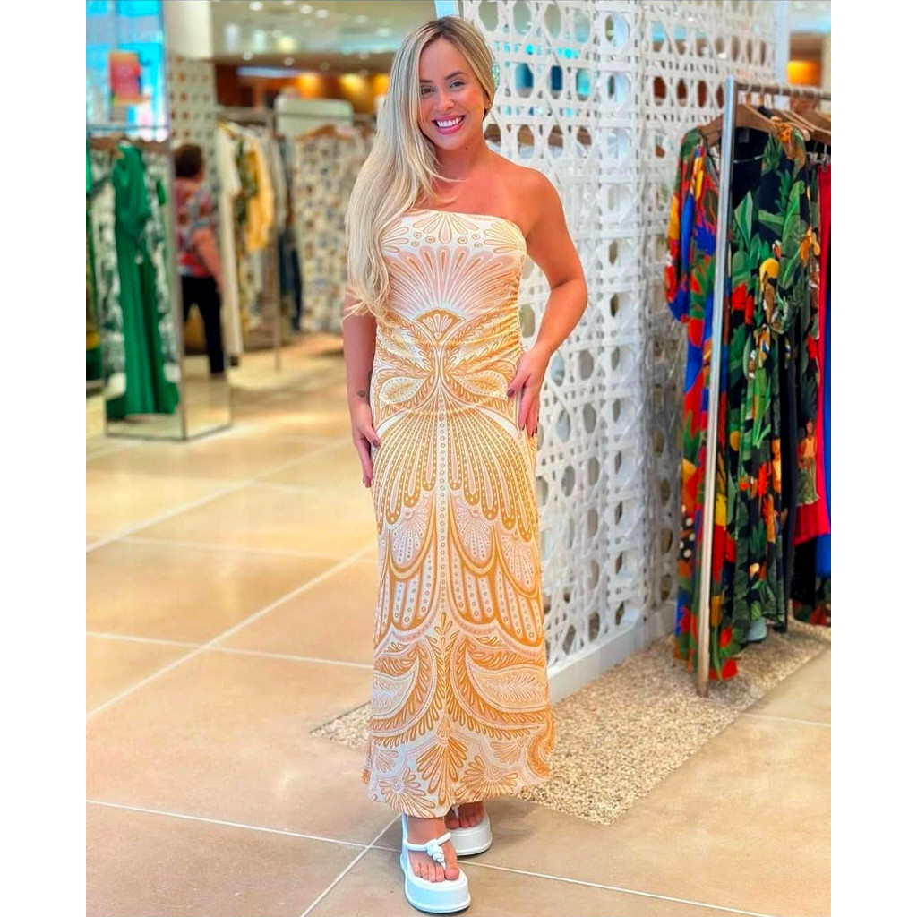 Vestido Midi Canelado Farm na Black Friday 2025 | BuscaProdutos