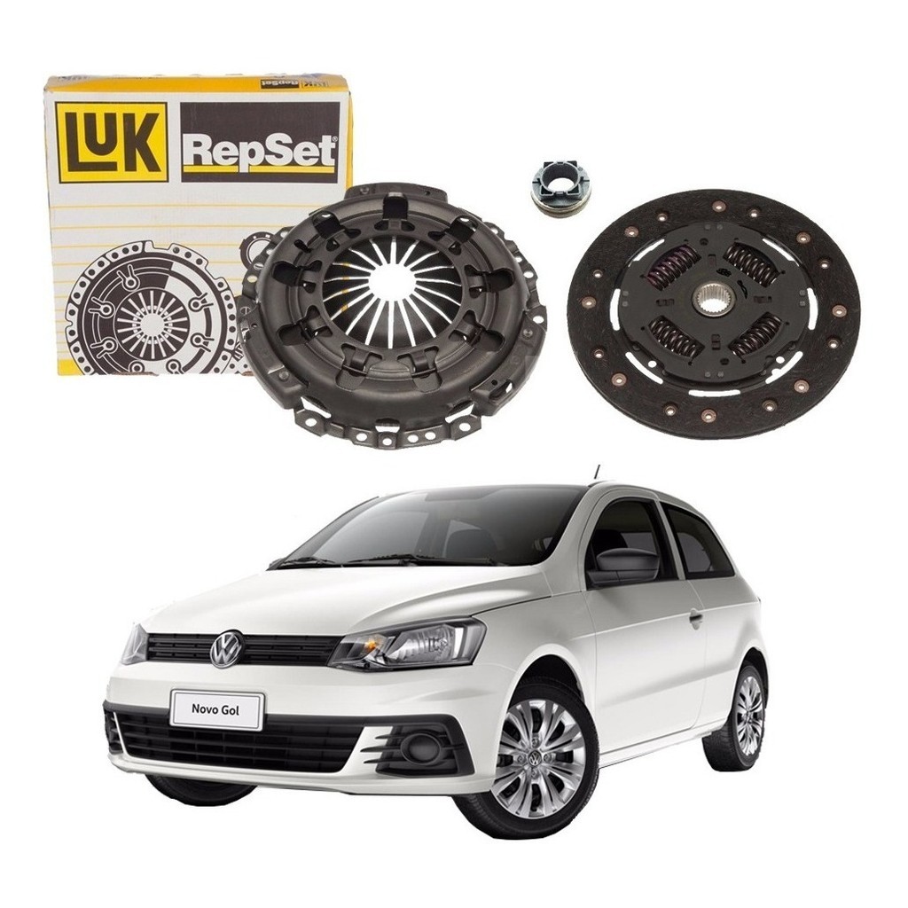 Kit Embreagem 3 Cilindros Luk Vw Gol G7 1.0 2017 A 2019 PRO | Shopee Brasil