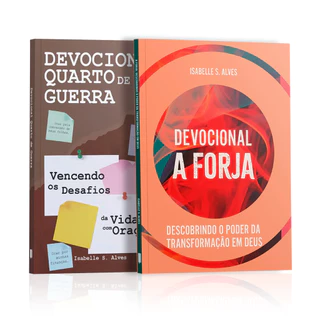 Kit 2 Livros - Vidas Forjadas na Fé | Devocional A Forja e Devocional Quarto de Guerra