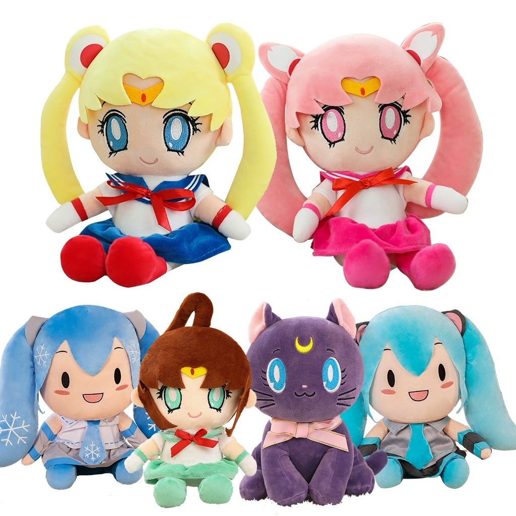 60cm anime Sailor Moon Sailor Moon Boneca Jupiter Hatsune Miku ...