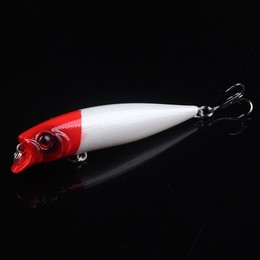 1 unidade 7cm 7g Mini Popper Minnow Isca de Pesca Isca Artificial Dura
