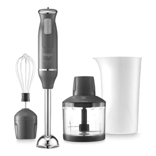 Mixer Power Lunar Inox Cinza 3 em 1 600w Elgin