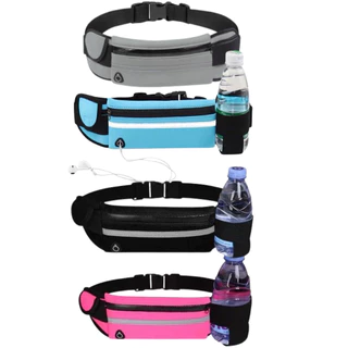 Pochete Esportiva Corrida Slim Impermeável Porta celular Porta Garrafa De Agua Corrida ALINA