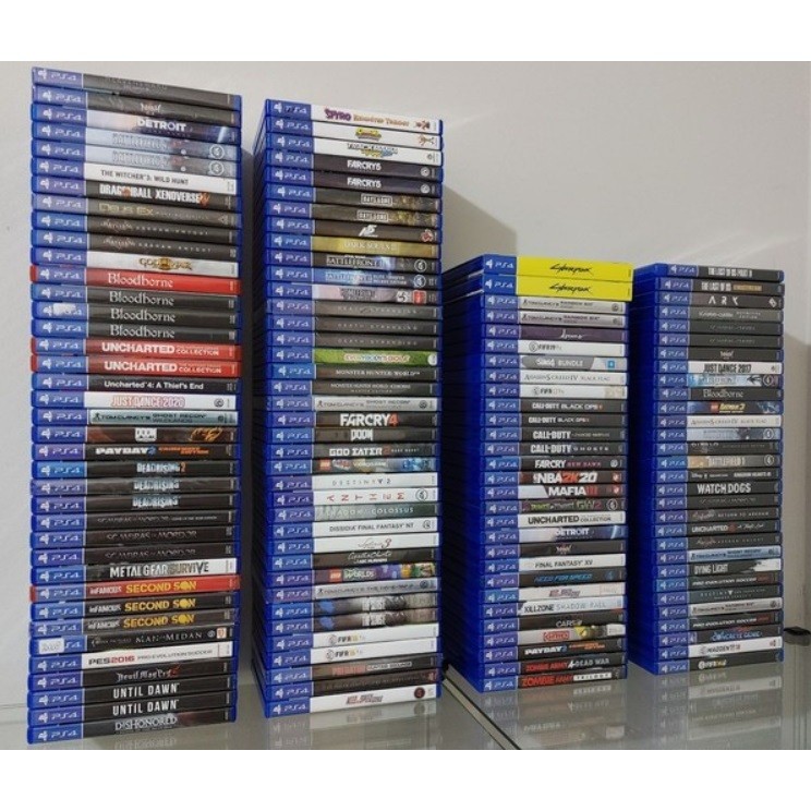 Jogos PS 4 - Originais - Mídia Física - Semi-Novos - ZZZ