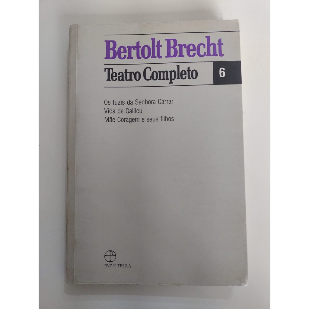 Teatro completo 6 de Bertolt Brecht | Shopee Brasil