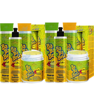 KIT 2 BANANA BELL CORPUS COSMÉTICOS HIDRATAÇÃO CAPILAR