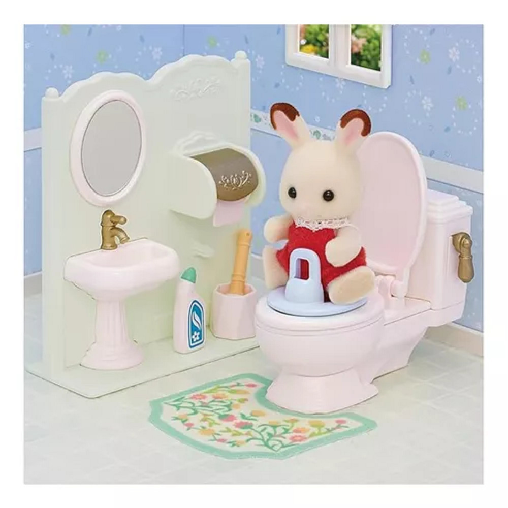 Sylvanian Families - Les Toilettes - 5740 - Mobilier - Mini Poupées | Votre wishlist sur