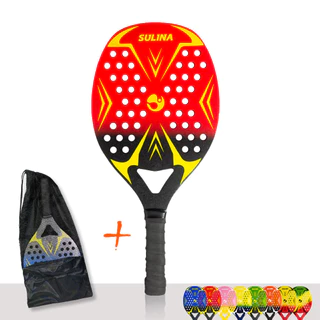 Raquete Beach Tennis XPlay Cadillac + Capa em Oferta na Shopee