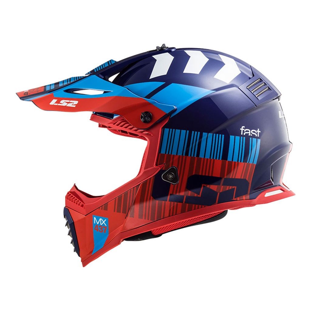 Capacete Ls2 Fast Mx437 Xcode Vermelho | Shopee Brasil