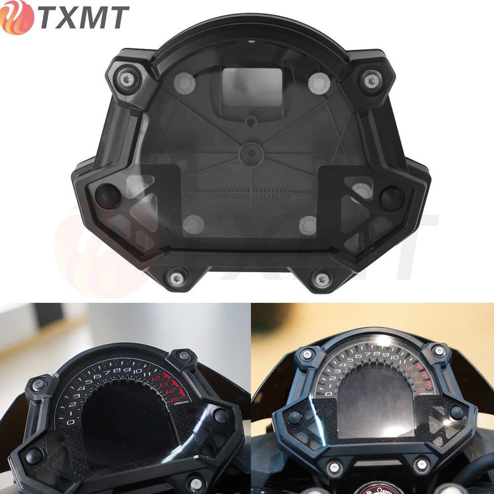 Pour Kawasaki Z900 Z650 Z400 2017 2018 2019 Moto boîtier d'instrument compteur de vitesse jauge d'instrument odomètre tachymètre couvercle de boîtier