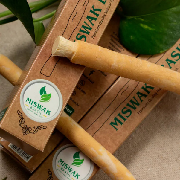 Escova de dentes Limpador De Dentes De Madeira Siwak Miswak AL Khair Sunnah Do Profeta Por Kokka