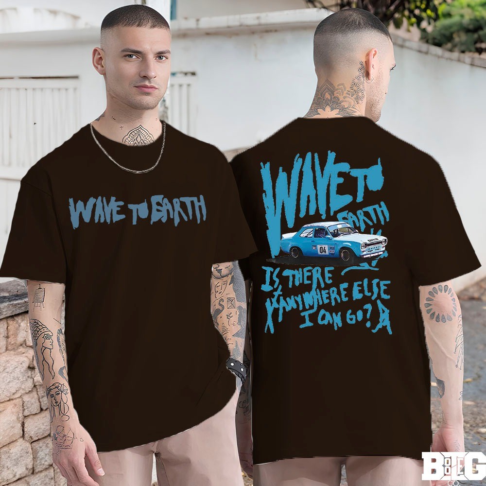 Wave To Earth flaws and all tour Tシャツ L Camiseta Basica Earth Cat World wave to earth car Flaws And All