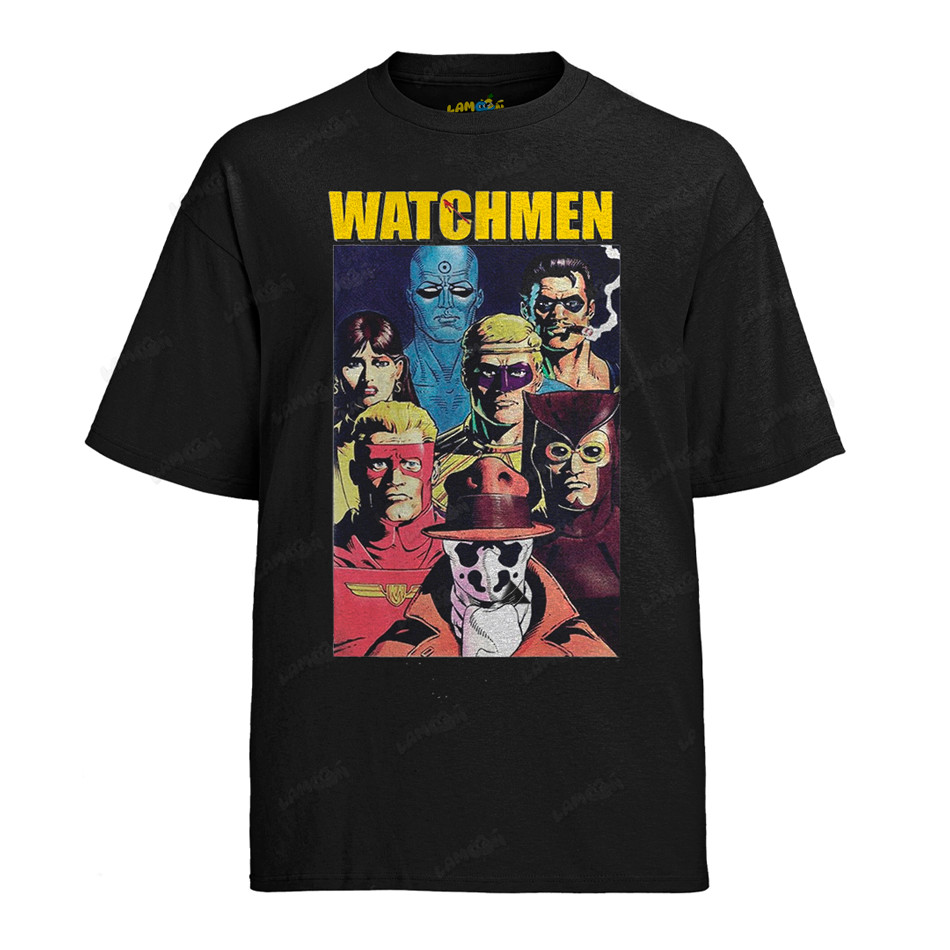 Camiseta Algodão Watchmen Poster HQ | Shopee Brasil