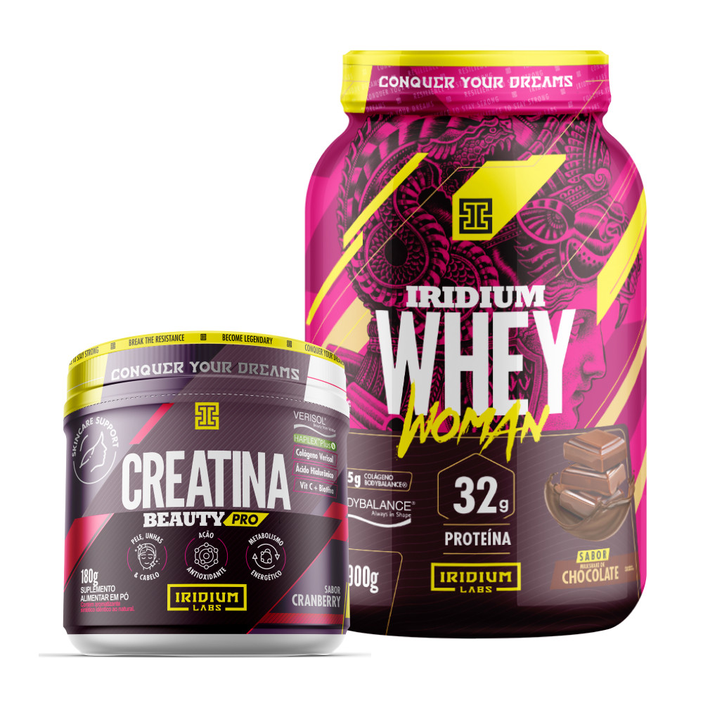 Whey Protein Woman Creatina Beauty Pro 180g Iridium Labs