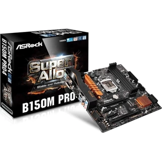Placa-mãe ASRock B150M Pro4 Micro ATX DDR4 Intel Soquete 1151 USB 3.0
