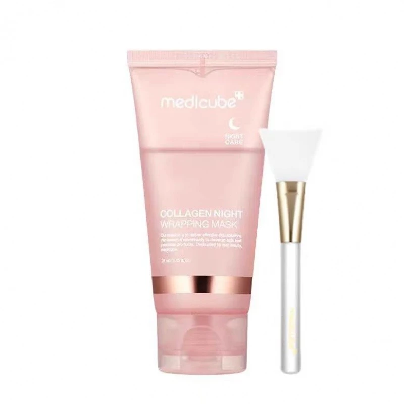 Medicube Collagen Night Wrapping Mask Sleep Máscara De Embrulho De Colágeno Noturno Rejuvenescimento Hidratante Brigh Pe