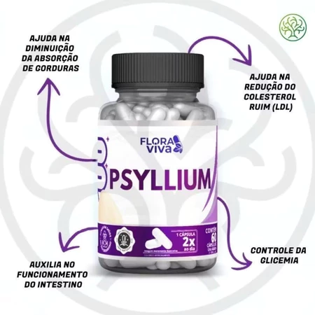 PSYLLIUM ORIGINAL Suplemento Alimentar - Vista 3