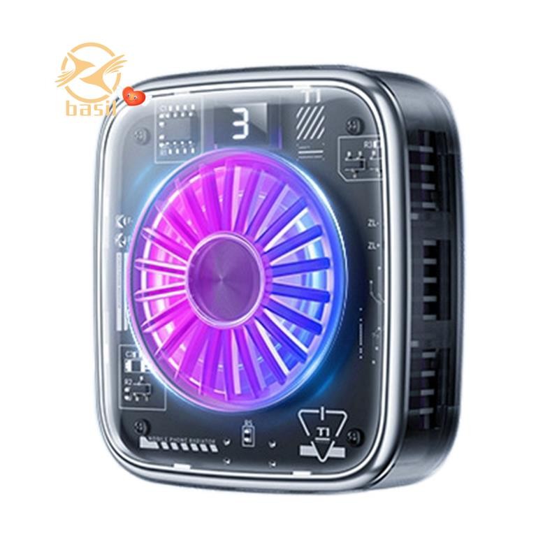 SR01 PRO Telefone Móvel Jogo Cooler Número Mostrar Mochila Magnética Radiador Semicondutor Para IOS/Android B