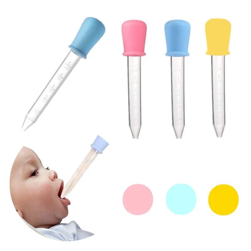 2 Pçs Dose Do Bebê Medicina Conta-Gotas 5ml Dispensador De Infantil ...