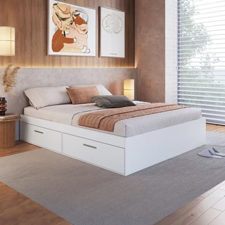 CAMA CASAL QUEEN COM 4 PORTAS 160 TÓKI