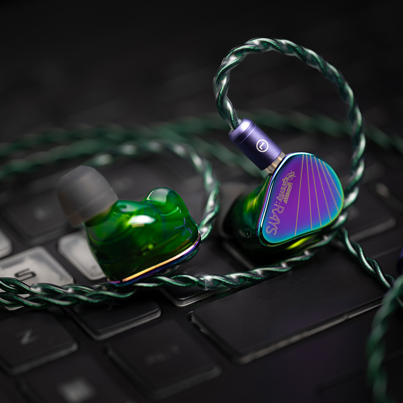 イヤホン MoonDrop Rays MOONDROP RAYS Fone De Ouvido USB-C DSP Pro Game LEMs Com Microfone