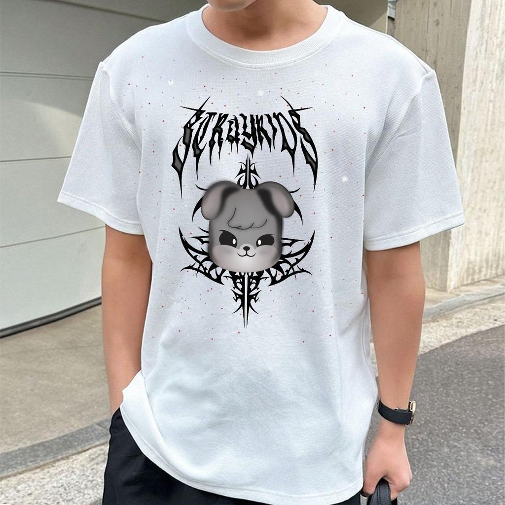 Lançamento Camiseta Evil PuppyM Estreia SKZOO Turnê Blusa Stray