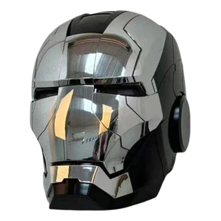 Capacete Homem De Ferro Brinquedo Eletrônico Iron Man Preto
