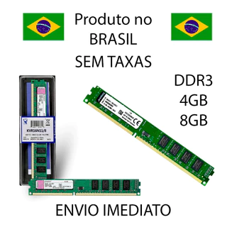Memória Kingston PC DDR3 8 GB 4 GB 1600 MHz
