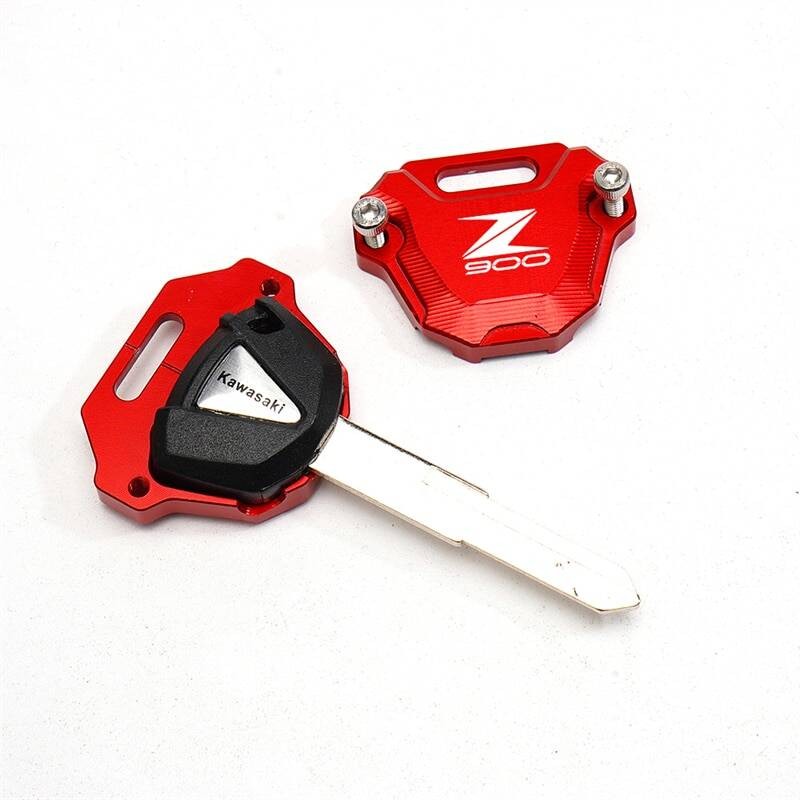 Para kawasaki Z900 Z 900 Z900SE 900SE 2017-2021 2022 2023 Acessórios Da Motocicleta CNC Caso Chave Capa Escudo & Bordado
