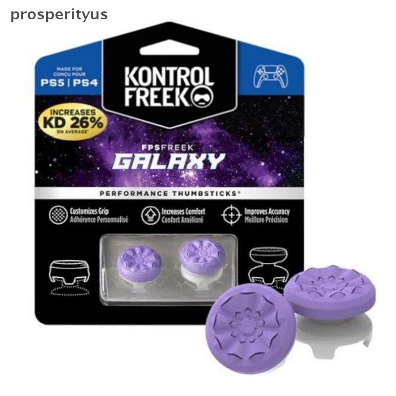 [prosperityus] Freek Galaxy FPS Para Playstation PS4 High-Rise Analog Stick PS5 Joystick Controller Desempenho Command G